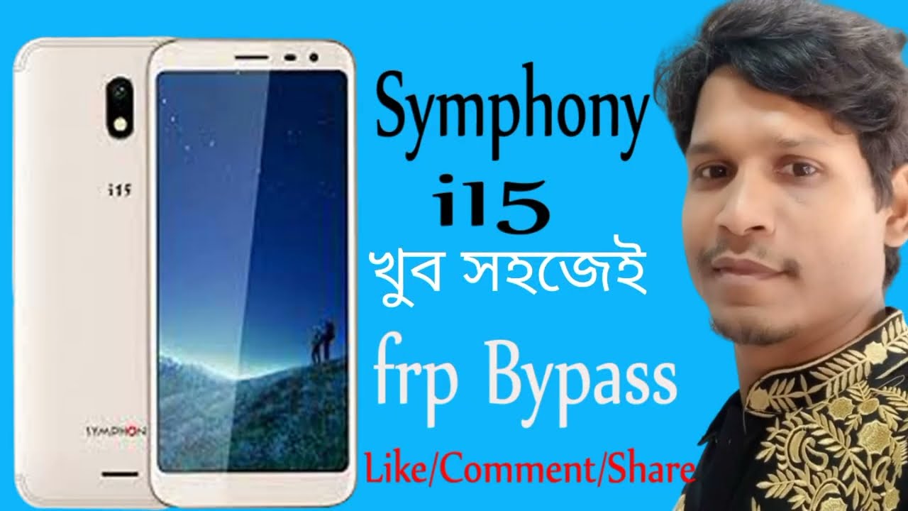 Symphony i15 Frp Bypass Google Account Bypass Verification 8.1.0