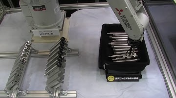 バラ積みピッキング(M14光沢ボルト) --- Kyoto Robotics --- M14 Glossy Bottle Picking