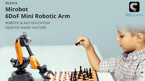 The best robot you can get | wlkata Mirobot Educational Kit 6 Axis Robot Mini Programmable Gripper