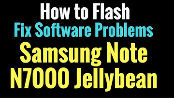 How to Flash Samsung Note N7000 JellyBean 4 1 0  by GsmHelpFul