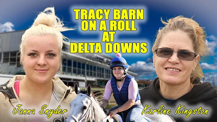 Tracy Barn On A Roll At Delta Downs - Interview Wi...