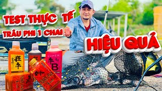 KỸ THUẬT CÂU ĐÀI - TEST THỰC TẾ TRÂU PHI 1 CHAI !