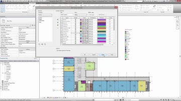 How Do I Apply a Colour Scheme by Room Name in Autodesk Revit?