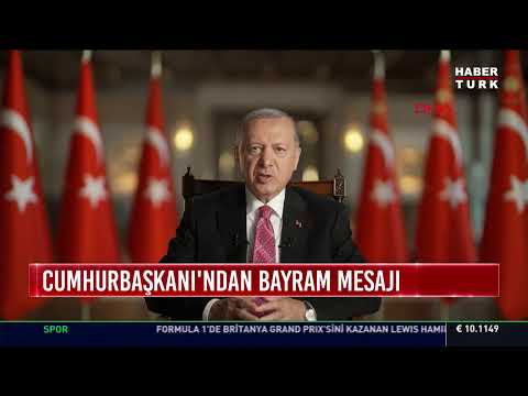 Cumhurbaşkanı Erdoğan'dan Bayram mesajı