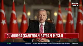 Hurbaşkanı Erdoğandan Bayram Mesajı