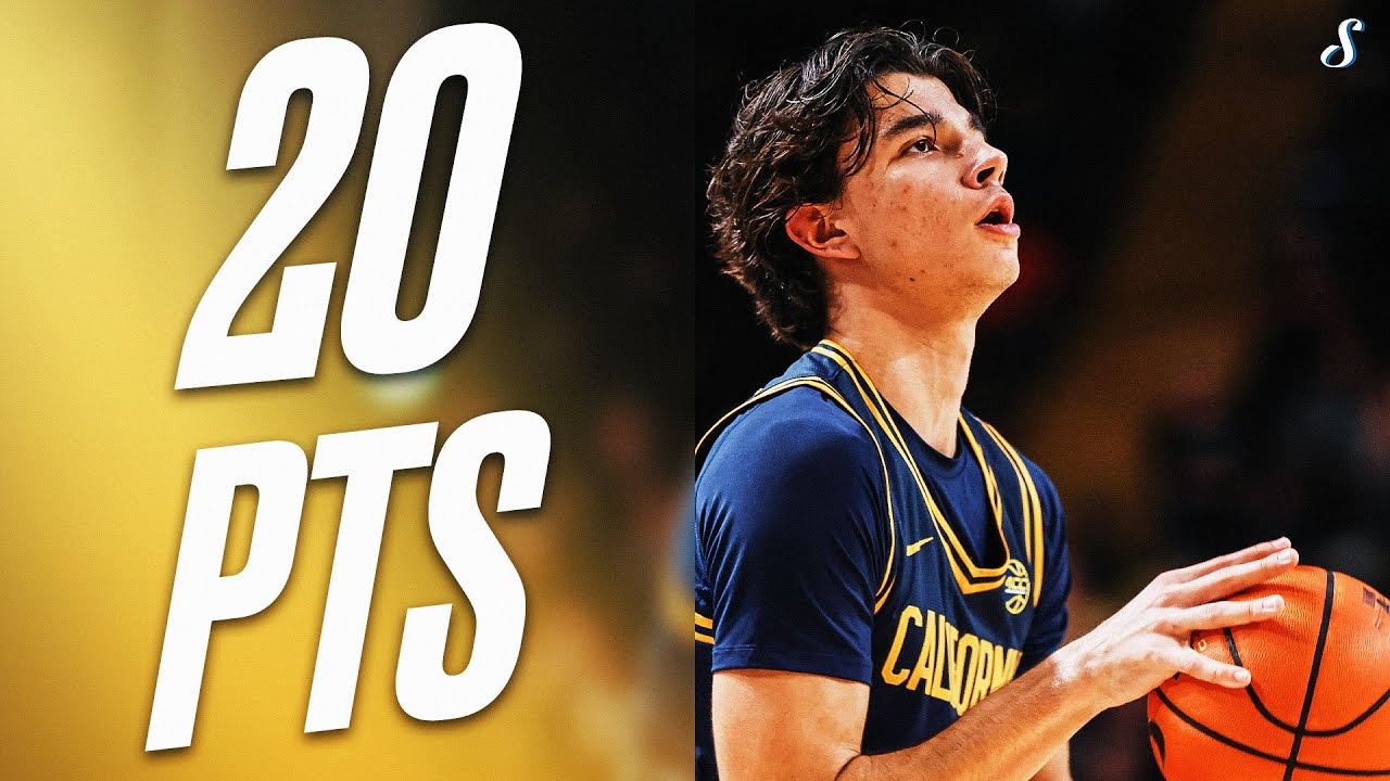 Andrej Stojakovic Scores 20 Points In Cal's Win at USC | November 17, 2024