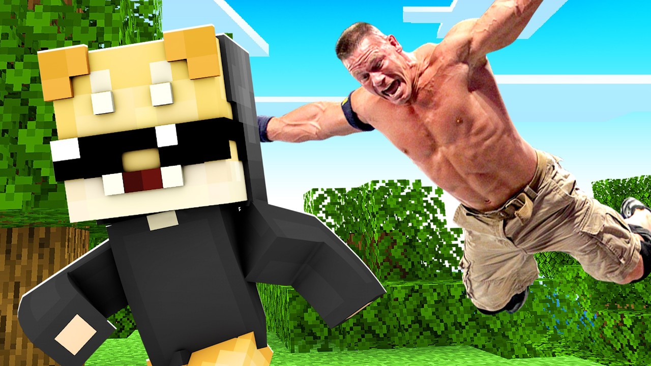 HO AGGIUNTO JOHN CENA NEL MIO MONDO DI MINECRAFT E...