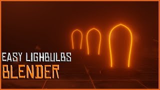 How to Create an Easy Lightbulb Scene in Blender 2.8 (EEVEE)