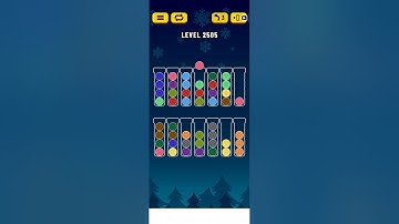 Ball sort level 2505