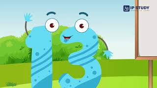 Number 13 - Learn Maths with Fun | Educational Nursery Video for Kids