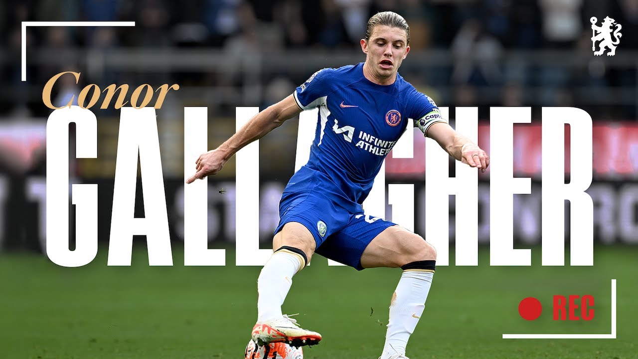 UP-CLOSE: CONOR GALLAGHER v Burnley | Player Cam | Burnley 1-4 Chelsea | Premier League 2023/24