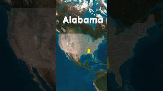 Alabama | 60 Secs to learn about a U.S. State | The Heart of Dixie Rocket City Roll Tide