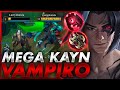 💀¡¿PENTAKILL?! ¡USO el MEGA KAYN VAMPIRO con SANACION INFINITA y SE VUELVEN LOCOS DEL ASCO!