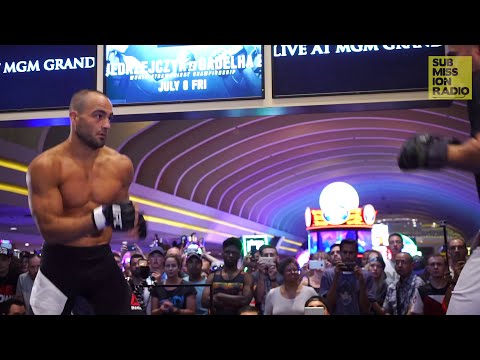 Fight Night Las Vegas: Eddie Alvarez Open workout