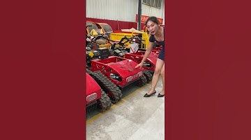 Mukesen intelligent wireless remote control lawn mower crawler type weed removal