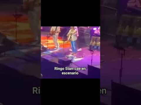 Ringo Starr Cae En Escenario Ringostarr Livemusic Rock Liveconcert