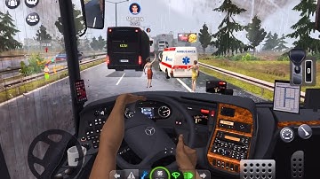 Lions Coach Bus Driving! 👮🏻‍♀️👊🏻🔥 | Crazy Simulator Game