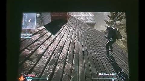 mw2 on roof & under bailout (speed hack)