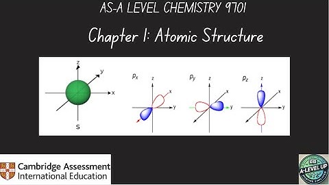 AS Level Chemistry Chapter 1: Atomic Structure