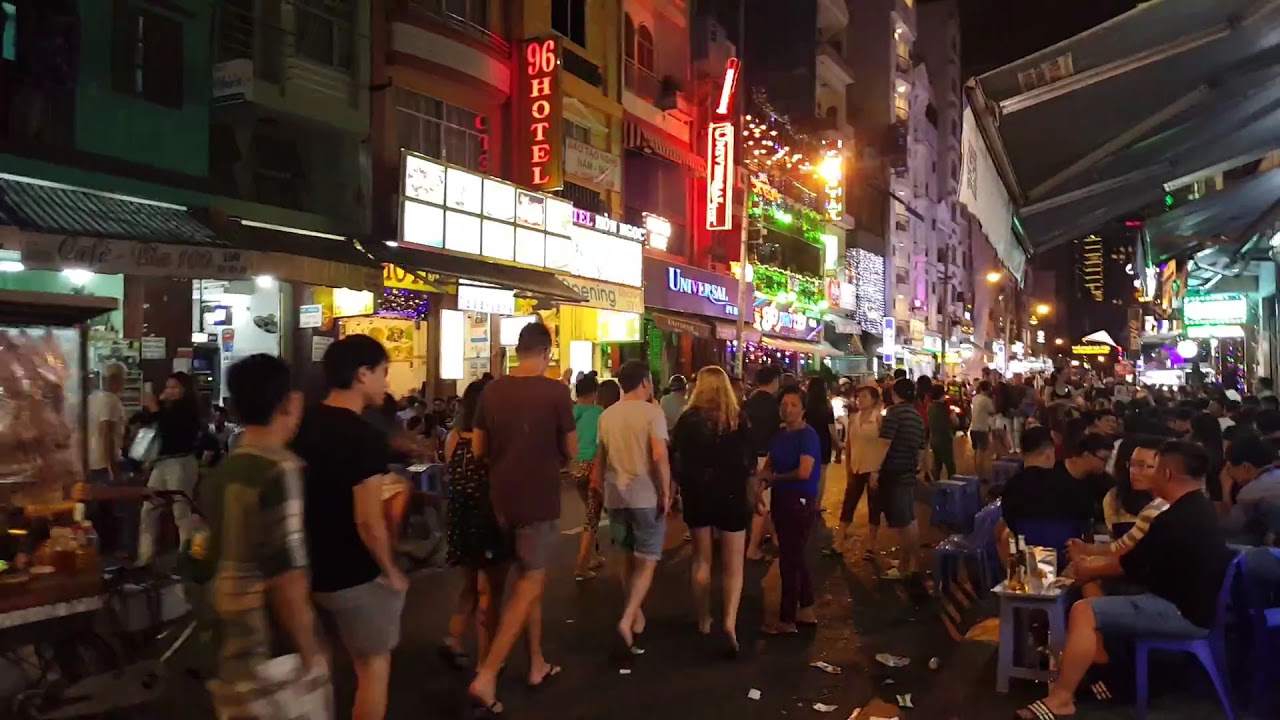 The Walking Street in Ho Chi Minh City, Saigon, Vietnam. YouTube The Walking Street in Ho Chi Minh City, Saigon, Vietnam. YouTube