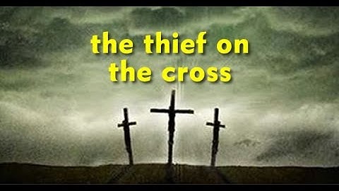 What about the thief on the cross? He was saved, but not baptized.