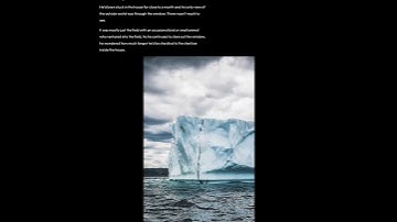 Scrollytelling with parallax image effects