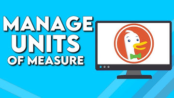 How To Manage Units Of Measure on DuckDuckGo Browser on PC
