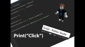 Roblox Scripting Tutorial Ep 2: Printing Explained