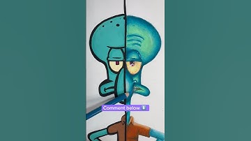 Squidward cartoon vs realism @SpongeBobOfficial
