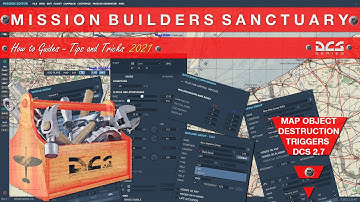 DCS 2.7 OPEN BETA - MAP OBJECT DESTRUCTION TRIGGERS