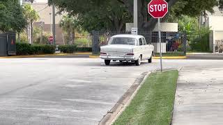 1963 Mercedes Benz 190c W110 running