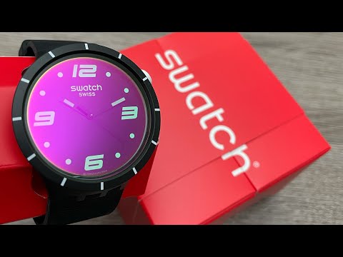 Swatch Futuristic Black Watch SO27B119 (Unboxing) @UnboxWatches