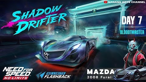 Need For Speed: No Limits | 2008 Mazda Furai (SHADOW DRIFTER - Day 7 | Bloodthirster)