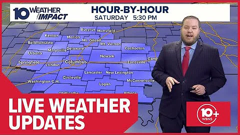 Live Weather Updates: Tracking snow in moving through Ohio