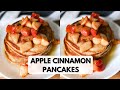 APPLE CINNAMON PANCAKES | Easy Breakfast Recipe | Perfect for Meal Prep