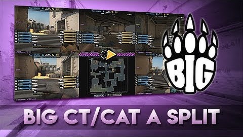 Dust II • A split via CT & CAT by BIG • 5 player POV