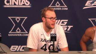 Xavier Men's Basketball Postgame: Dee Davis and Matt Stainbrook