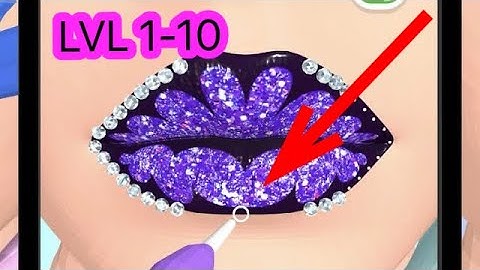 Lip Art 3D - LVL 1-10 - Gameplay Walkthrough