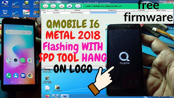 47 How to QMobile i6 Metal 2018 | Flashing SPD Flash Tool | Hang On Logo Then Restart | Free Firmwar