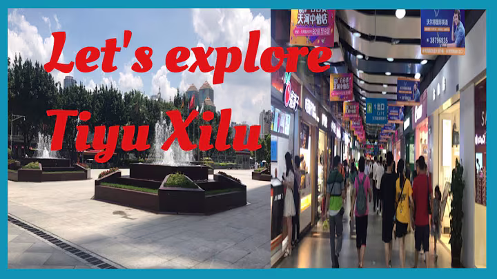 Exploring and Shopping at Tiyu Xilu|Life in China