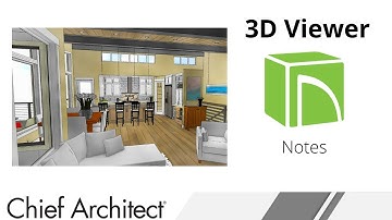 Adding Notes to a Chief Architect 3D Viewer Model