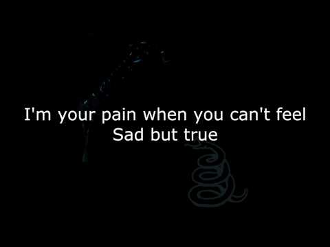 Metallica - Sad But True Lyrics (HD)