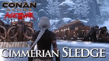 Conan Exiles: Torunn | Cimmerian Sledge (Speed Build / No Mods)