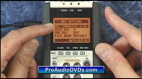 Zoom H4n Auto Record Tutorial Help Handy Recorder