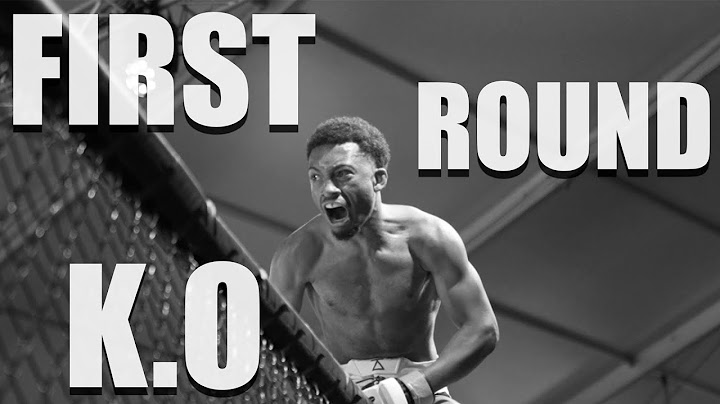 BRUTAL FIRST ROUND KO IN MY MMA DEBUT| ROAD TO UFC