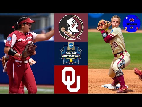 10 Florida State Vs 1 Oklahoma | Wcws Championship Game | 2021 College Softball Highlights