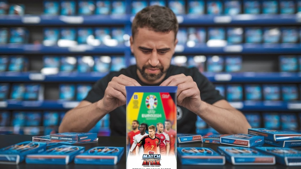 Ouverture de Boosters Topps Euro 2024 : INCROYABLE ! ⚽🔥