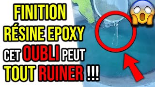 Les 5 Secrets pour avoir une Résine qui Brille et Transparente !!😱 Ponçage et Polissage 2/2