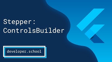 Flutter Stepper: Custom Controls with ControlsBuilder