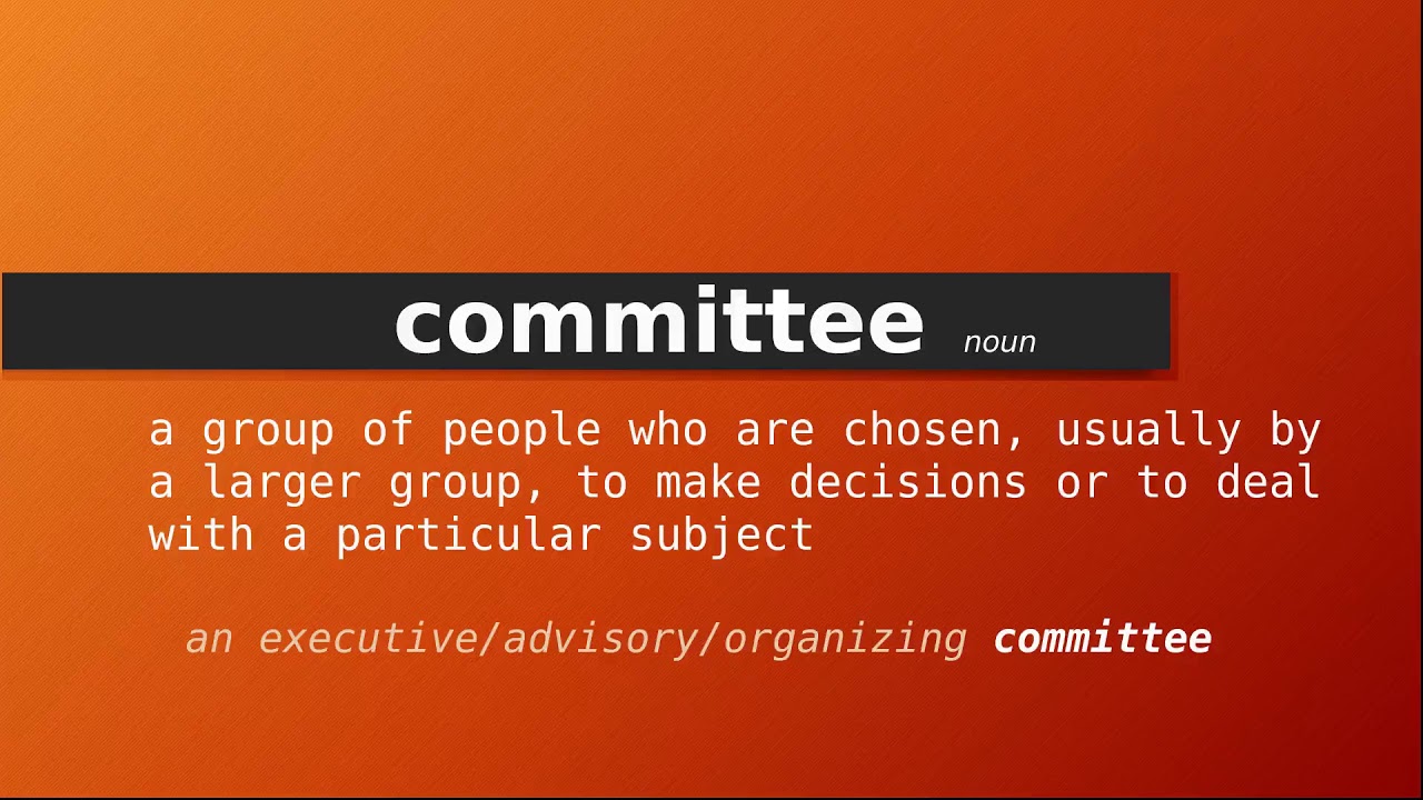 meaning of committee assignment